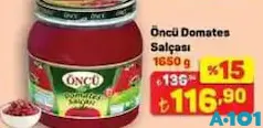 ÖNCÜ DOMATES SALÇASI 1650 G ÖNCÜ DOMATES SALÇASI 1650 G